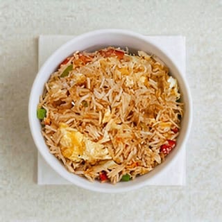 Schezwan Veg Fried Rice (Spicy)